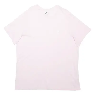 NIKE Mens T-Shirt Pink 2XL