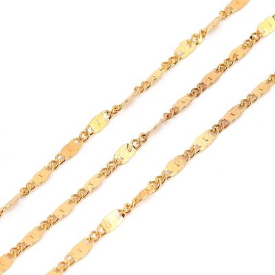 PVD Vacuum Plating 304 Stainless Steel Link Chains