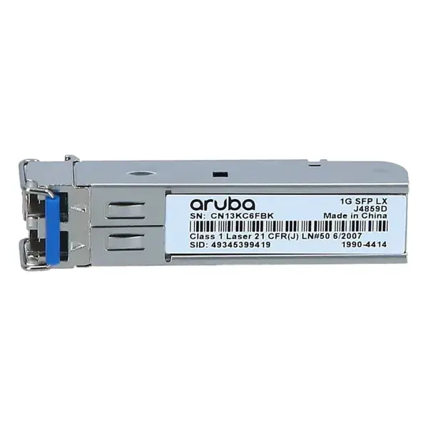 J4859DR HP ProCurve X121 1Gb/s 1000Base-LX Single-Mode Fibre 1310nm 3km Duplex LC Connector SFP (mini-GBIC) Transceiver Modul...