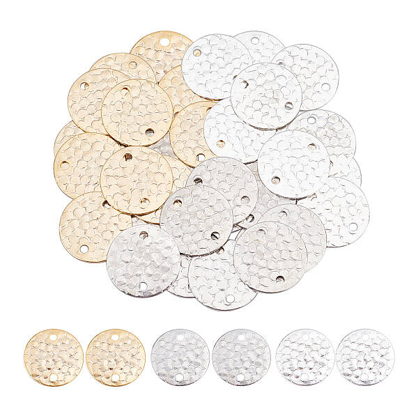 36Pcs 3 Style Brass Normal Links
