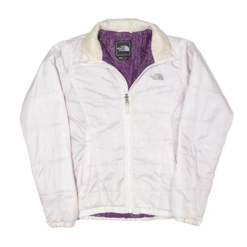 THE NORTH FACE Puffer Jacket Pink Nylon Womens XS