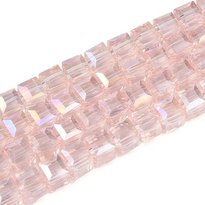 Electroplate Glass Beads Strands