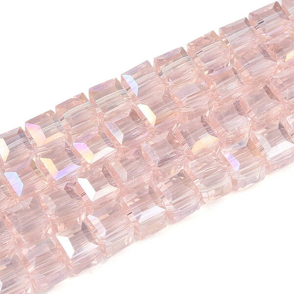 Electroplate Glass Beads Strands