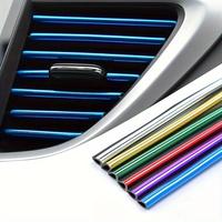 Car Air Conditioner Vent Decorative Strip, Universal Waterproof & Bendable Air Vent Decorative Strip, Car Interior Accessorie...