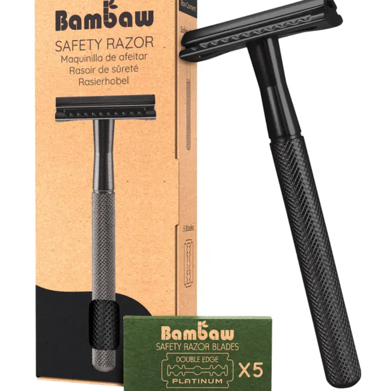 Bambaw Black Safety Razor