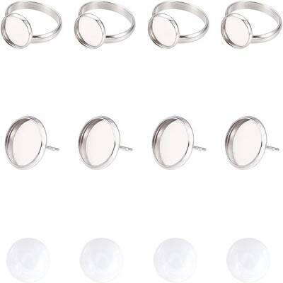 DIY Earring & Finger Ring Making Kits