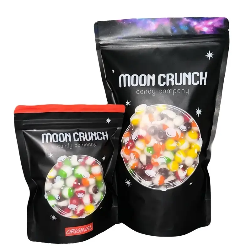 Moon Crunch Candy Freeze Dried Original Fruity Rainbow Bites Rainbow Crunch Candy  Sweet