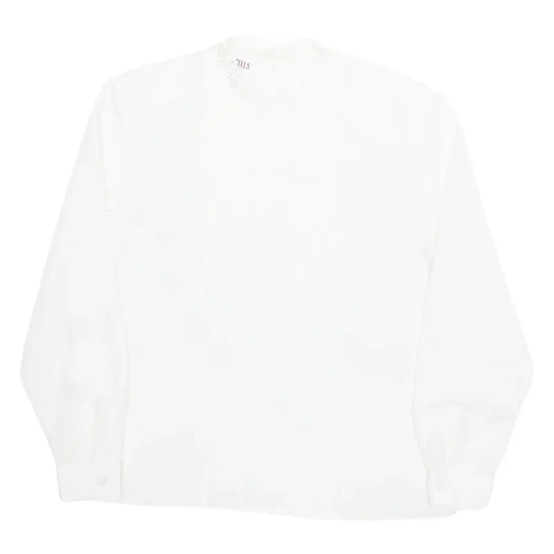 WORTHINGTON Womens Blouse White Long Sleeve UK 12