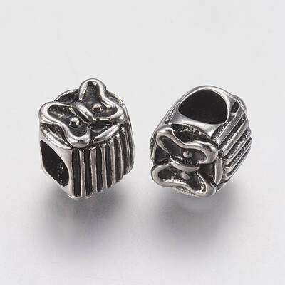 Ion Plating(IP) 304 Stainless Steel European Beads