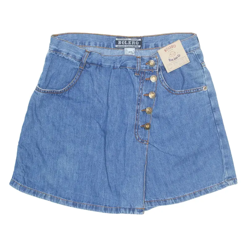 BOLERO Womens Denim Shorts Blue M W29