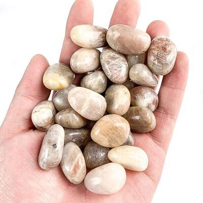 Natural Moonstone Healing Stones
