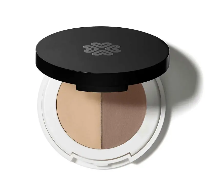 Compact Eyeshadow Duo Lily Lolo Ivory Tower Light