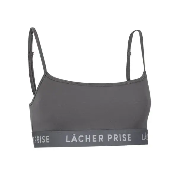 Lâcher Prise - Alto Grey Bralette | Size: XL | Color: Grey