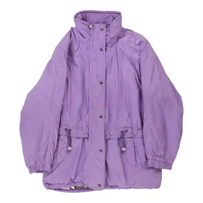 Unbranded Puffer - 2XL Purple Polyester