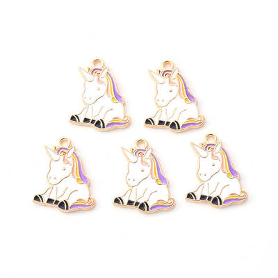 Alloy Enamel Pendants