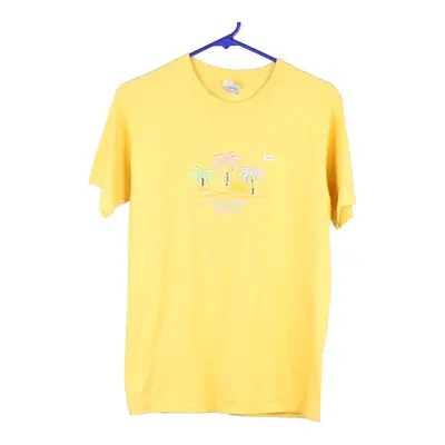 Cozumel, Mexico Yazbek T-Shirt - Small Yellow Cotton