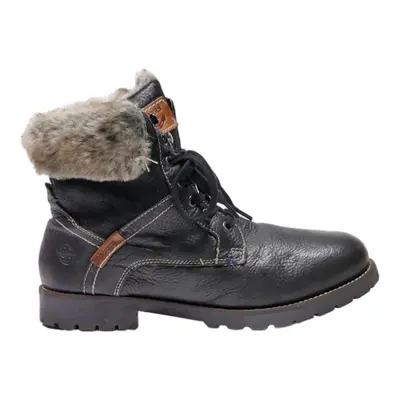DOCKERS Snow Boots Black Synthetic Womens UK 8