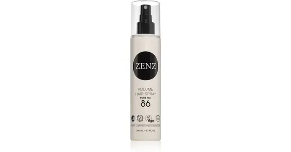 ZENZ Organic Pure No. 86 Medium Hold Fixing Hairspray 200ml