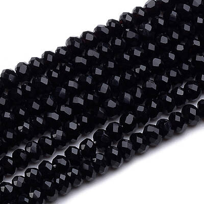 Transparent Glass Beads Strands