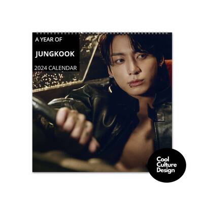 Jungkook Calendar Vol.1 - 2024 Calendar, Wall Calendar 2024