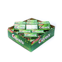 Clorets Mint Flavored Mexican Gum Candy 60 Pieces