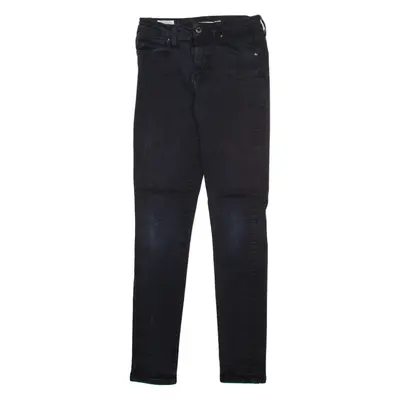 LEVI'S 721 High Rise Big E Womens Jeans Blue Slim Skinny W26 L29