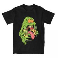 Ghostbuster Movie T Shirt Merchandise Men Women Pure Cotton Vintage T-shirt Short Sleeve Clothing Christmas Gifts