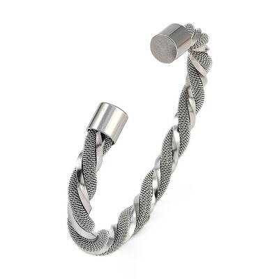 304 Stainless Steel Cuff Bangles for Women