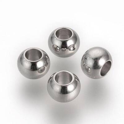 Tarnish Resistant 201 Stainless Steel Spacer Beads