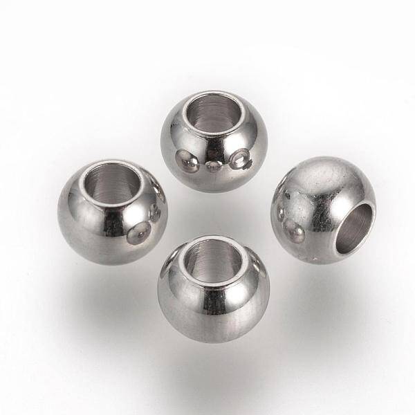 Tarnish Resistant 201 Stainless Steel Spacer Beads