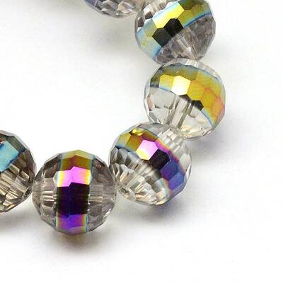 Electroplate Glass Beads Strands
