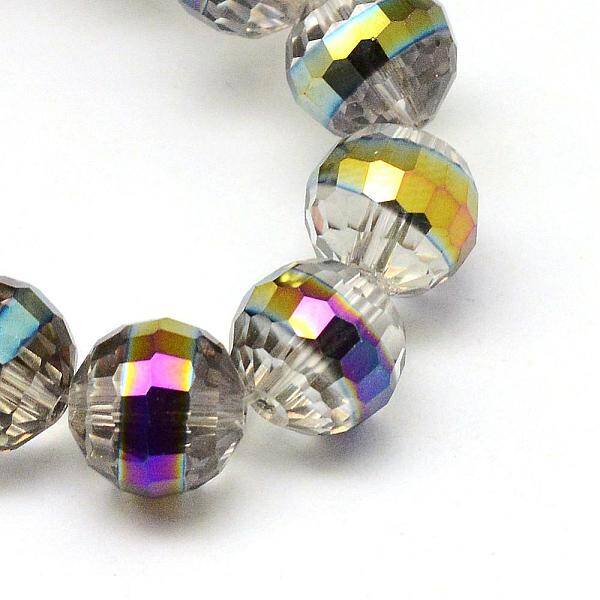 Electroplate Glass Beads Strands