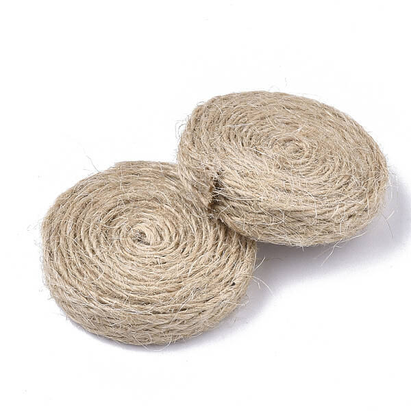 Handmade Hemp Twine Woven Beads