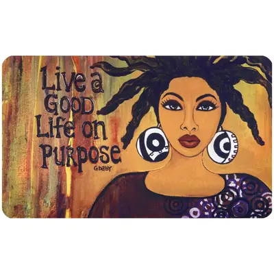 Shades Of Color Floor Mat - Nubian Queen