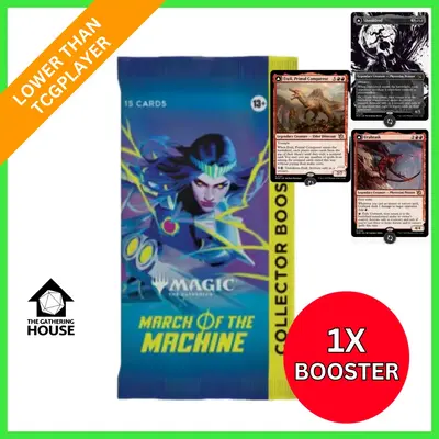 1X - March of the Machine - Collector Booster Pack - (MOM) MTG - Magic the Gathering