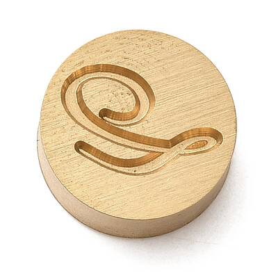 Golden Tone Brass Letter Stamps