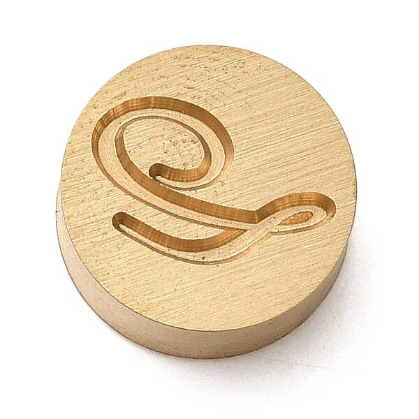 Golden Tone Brass Letter Stamps