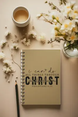 I Can Do All Things Through Christ Prayer Journal