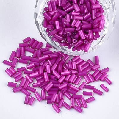 Glass Bugle Beads