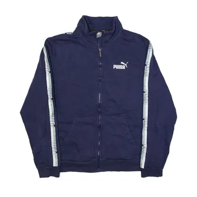 PUMA Track Jacket Blue Mens L