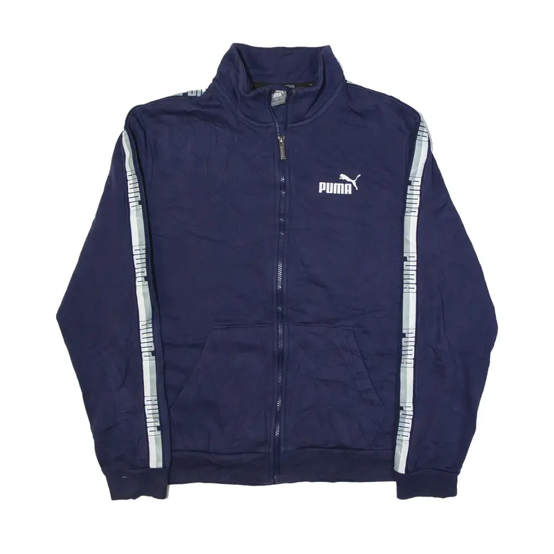 PUMA Track Jacket Blue Mens L