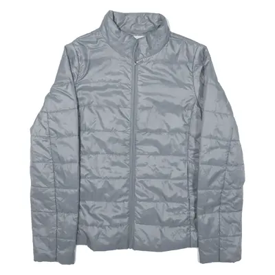 CALVIN KLEIN Insulated Puffer Jacket Grey Womens M