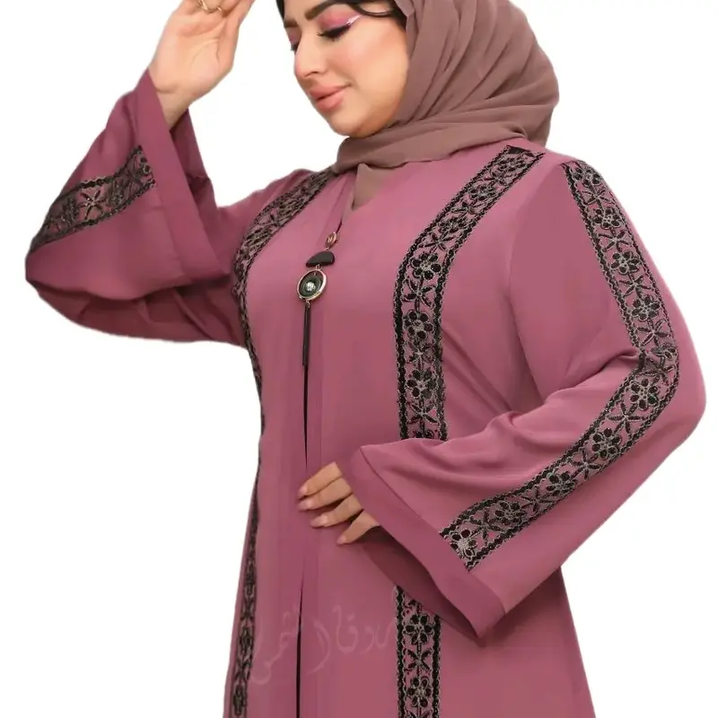 Muslim Women's Abaya - Simple yet Elegant Design (4X= 60) and(  3X 58  )