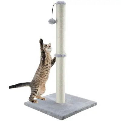 Cat Scratching Posts For Indoor Cats And Kittens Cat Scratchers With Dangling Ball Vertical Scratcher With Premium Sisal Hous...