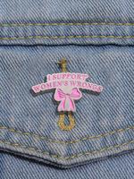 Fashionable Creative Letter & Bow Pattern Design Brooch,  Fashion Alloy Accessories for Women & Men, Clothes Accessories for ...