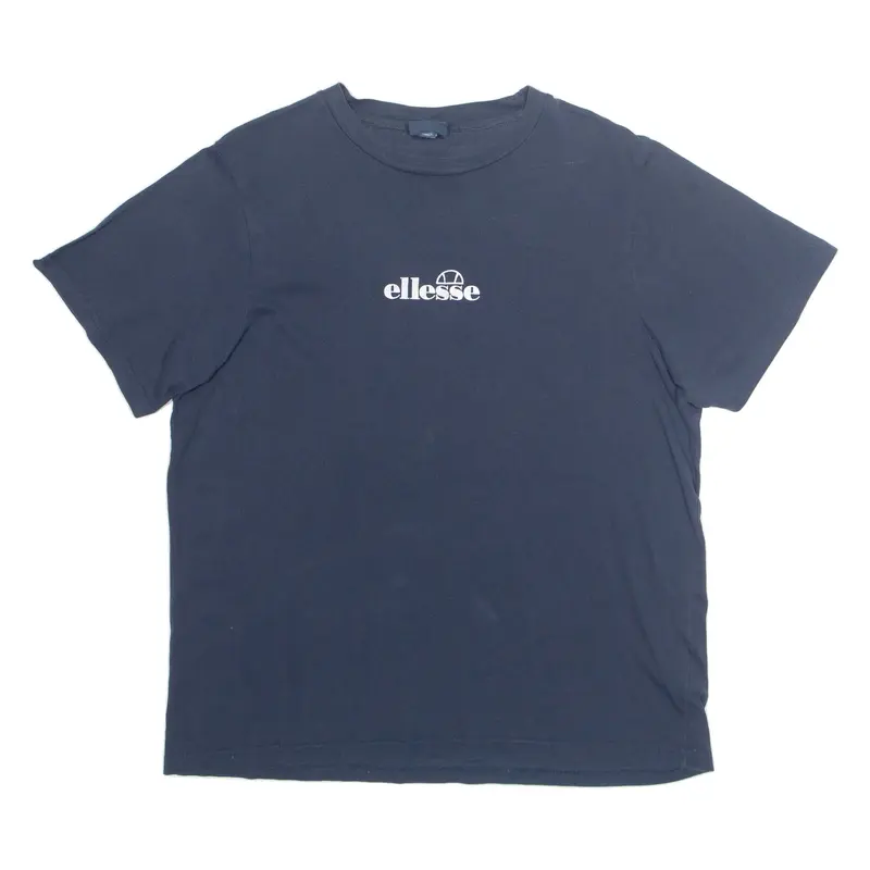 ELLESSE Womens T-Shirt Blue UK 14