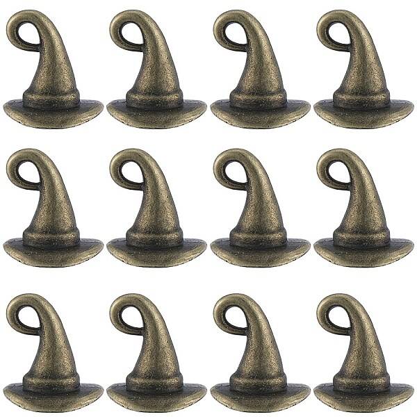 60Pcs Tibetan Style Alloy Charms