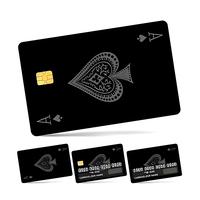 Durable Waterproof Credit Card Skin Sticker Cover Decor, 4 Counts Veterans Day New Year Fashion Durable Design Week Cyber Mo...