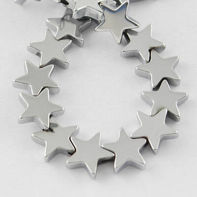 Non-magnetic Synthetic Hematite Beads Strands