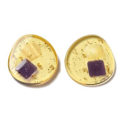 Transparent Resin Cabochons